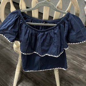 Madison Mathews top (XS) - great condition